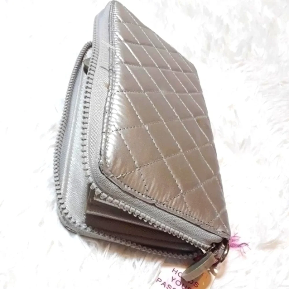 Macbeth Collection Quilted Wallet Wristlet
